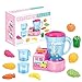 Set di giocattoli da cucina Finta Accessori da gioco Accessori per giochi da cucina Giocattoli educativi Miscelatore di spremiagrumi da cucina Frullatore e altri accessori per ragazze da ragazzo