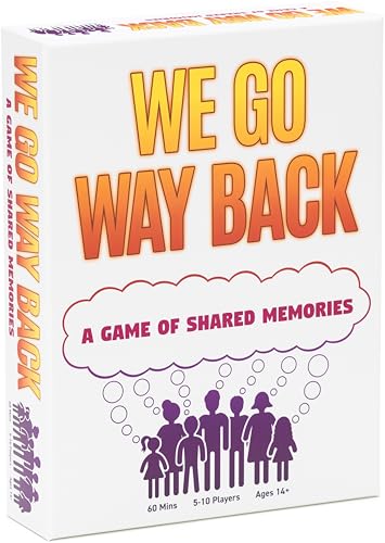 Juego de mesa We Go Way Back para adultos y familia miniatura 1