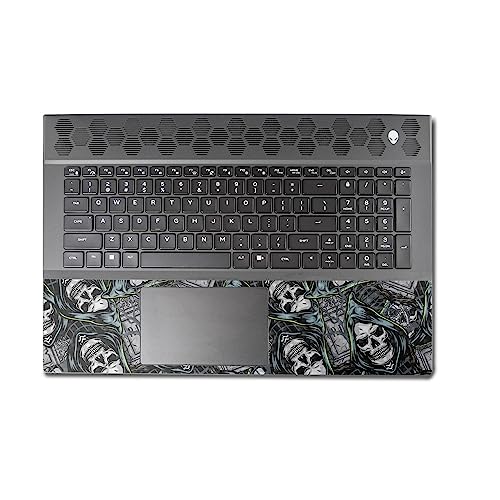 Image of MightySkins Carbon Fiber Skin Compatible With Alienware M18 R1 (2023) Full Wrap Kit - Wall Of Death | Protective, Durable Textured Carbon Fiber Finish | Easy To Apply & Change Styles | Made in the USA