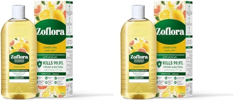 Lemon Zing Concentrate, 500ml (Pack of 2)