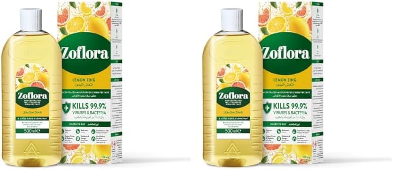 Lemon Zing Concentrate, 500ml (Pack of 2)