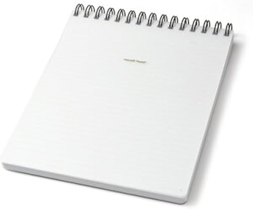 Miniatura 2 de RUSSELL+HAZEL Cuaderno de notas en espiral, cuaderno de escritura para oficina para estudiantes, 7.5 x 9 x 0.50 pulgadas, 196 páginas rayadas
