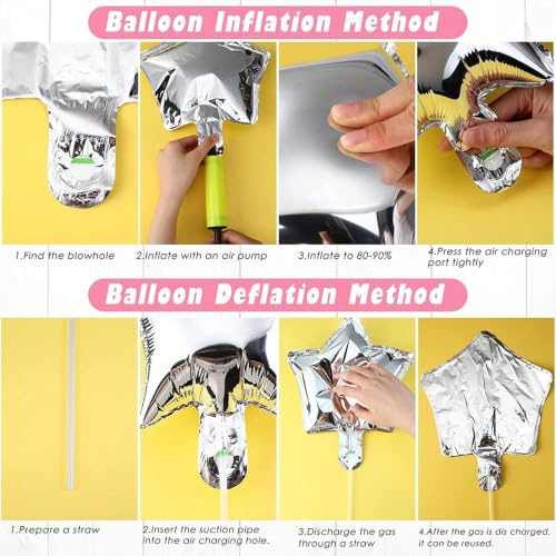 Image of SpecialYou Pink Balloons for Birthday Decoration Kit for Girl with White & Metallic Pink, Dark Pink Chrome Balloons for Decoration, Silver Fringe Backdrop Curtains, Birthday Paper Banner- 46 Pcs