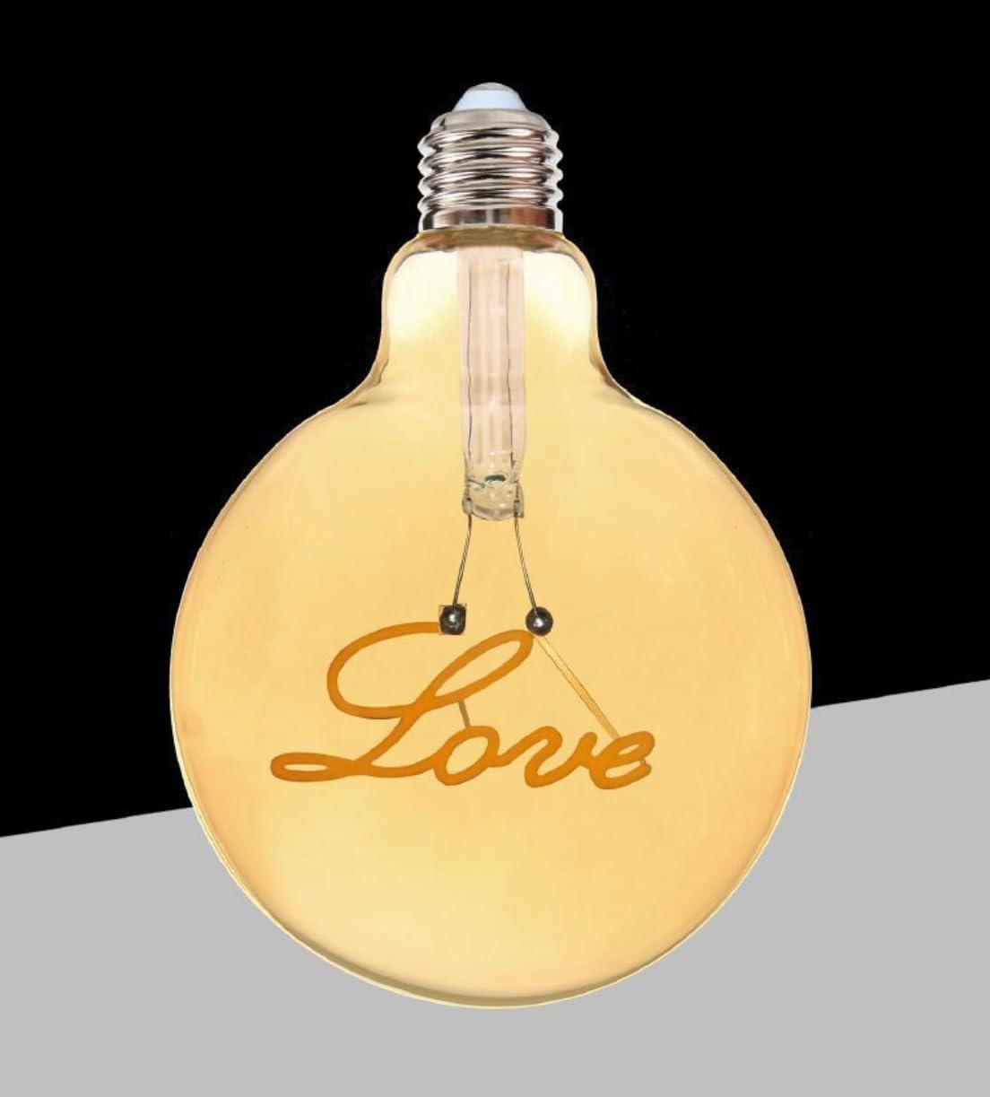 Lampadine LED G125 Love, Confezione 5, 4W 2500K