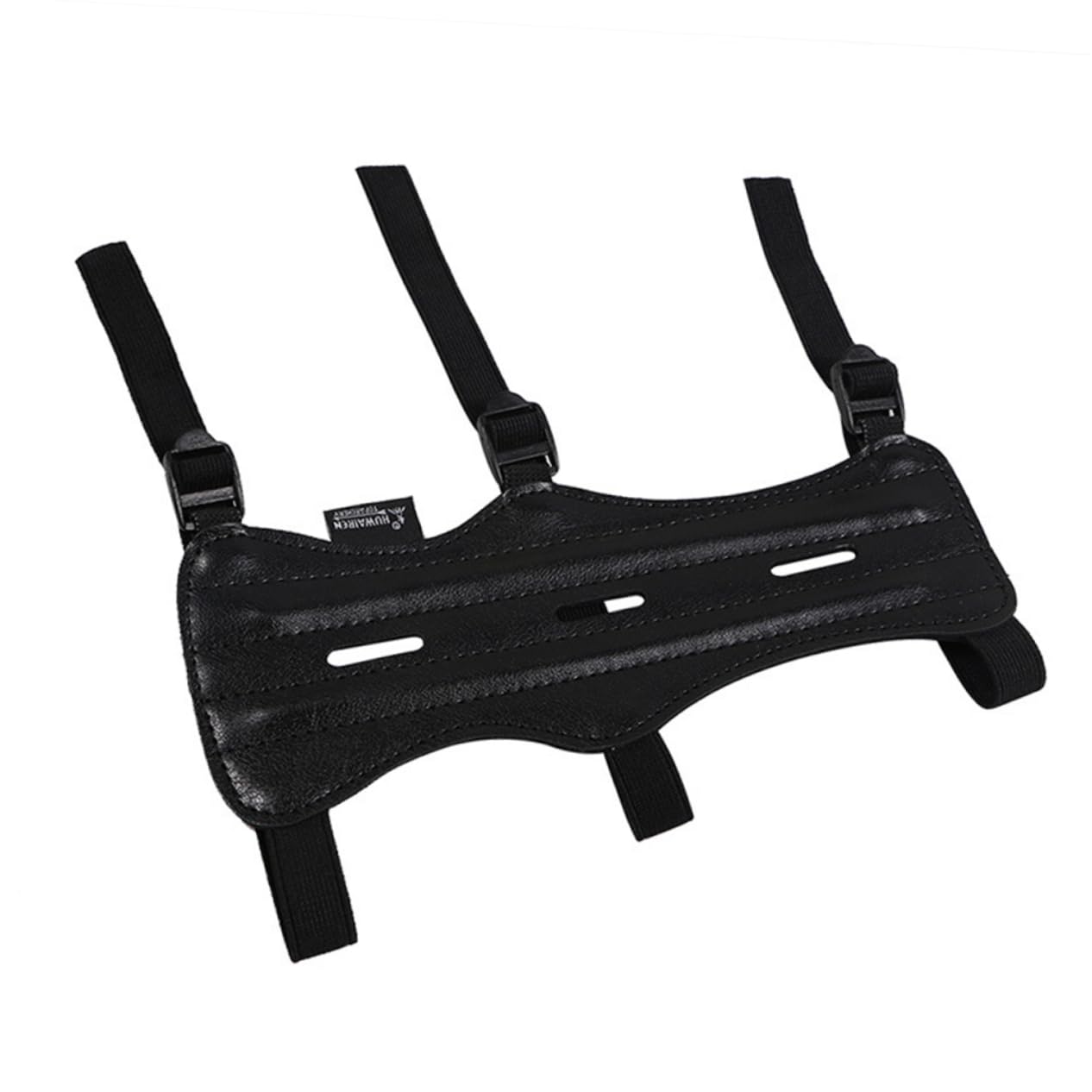 Anneome Adjustable Archery Arm Guard Accessory Safe Wristband Triple Buckle for Arrow Hunting