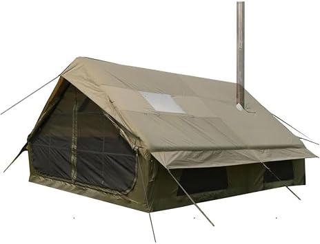 DOGBOO Air Tent, Inflatable Tent with Air Pump, Mesh Window, Includes Chimney Hole, Tpu Roof, Mesh 15.7 x 11.8 x 82.7 inches 400 x 300 x 210 cm, For 4-6 People