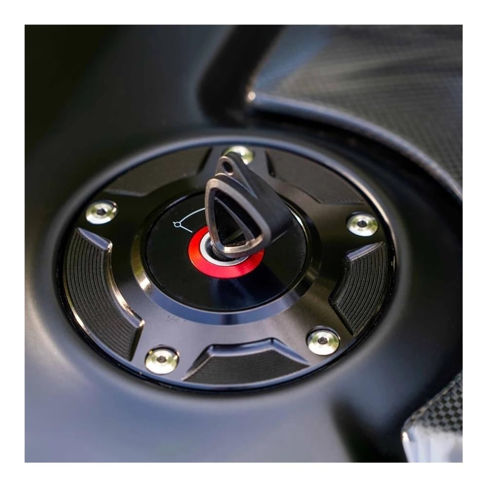 moto Tappo serbatoio bloccabile Per DUCATI Scrambler 1100 Dark Tribute PRO Streetfighter848 Chiave Tappo Serbatoio Carburante Ricambi Moto Alluminio