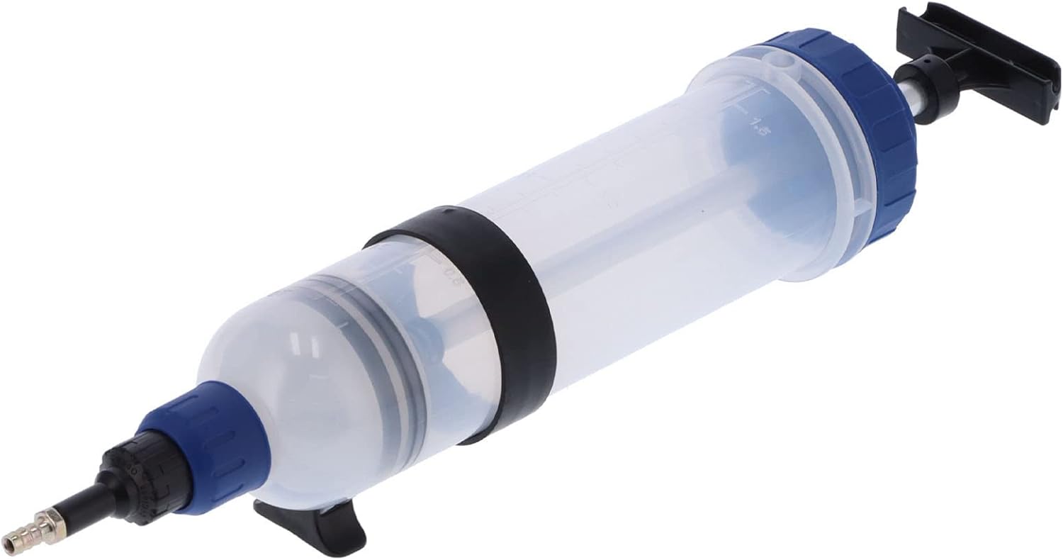 Car Brake Fluid Extractor, Pneumatic Manual Oil Change Pump, Brake System Bleeding Tool with High - Viscosity Fluid Transfer for Master Cylinder Gearbox Differential