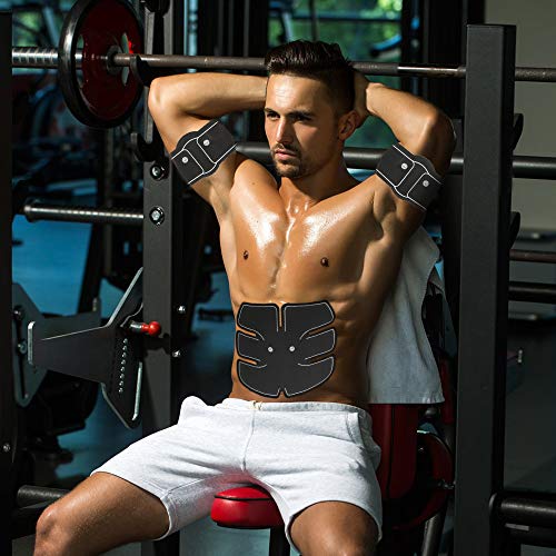 Slimming Pad, Andoer Adesivos de emagrecimento ABS EMS Muslce Abdominal Patch Dispositivo Combinação