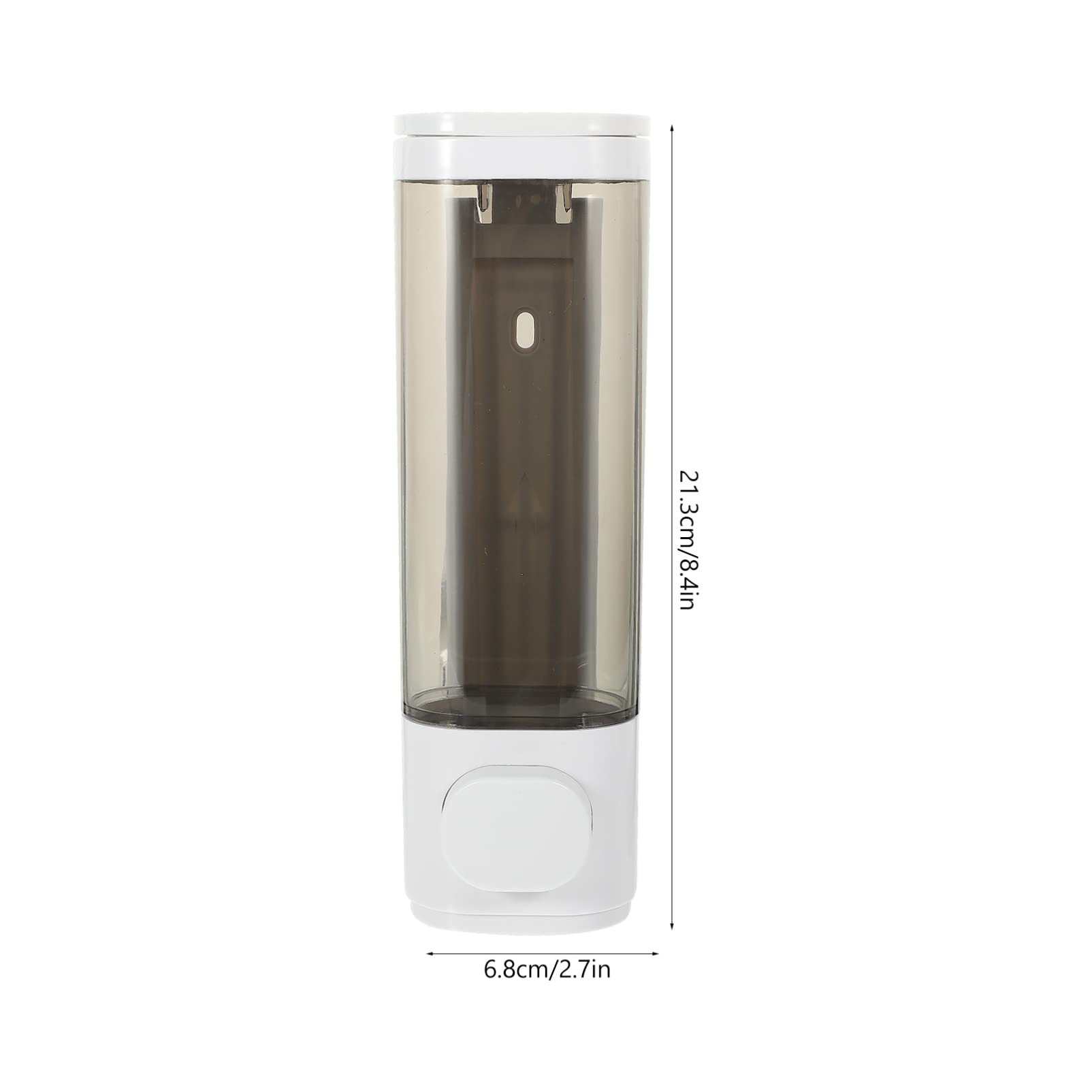 Alipis Dispenser Di Sapone Da Parete Attacco Pressione Contenitore Per Sapone Da Parete e Dispenser Per Lozione Per Bagno Cucina e Ufficio