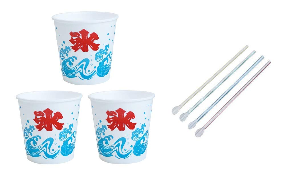 Amazon | WISE SEED かき氷カップ 100個セット(発泡容器380ml＋