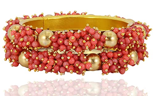 Image of NMII Metal and Zircon Studded Kadaa set for Women /Girls