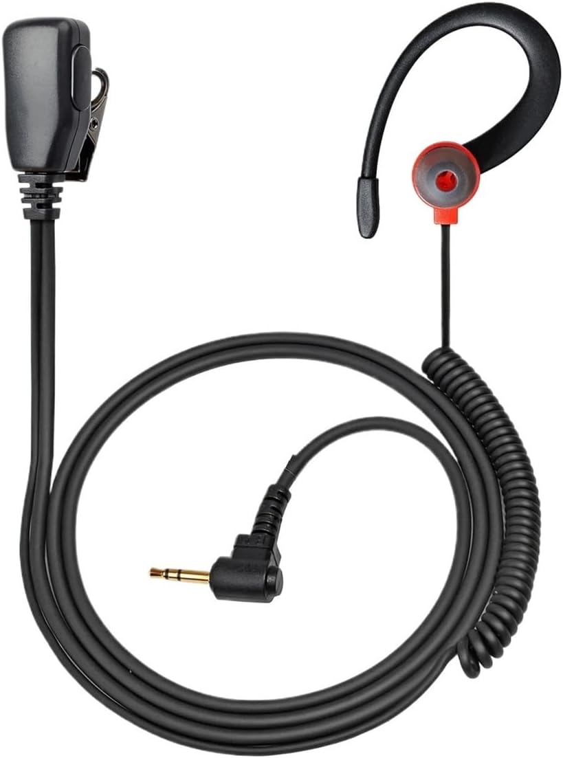 1ピン 2.5mm イヤホン、マイク付きセキュリティヘッドセット PTT モトローラ TLKR-T60 T61 T62 T80 T8
