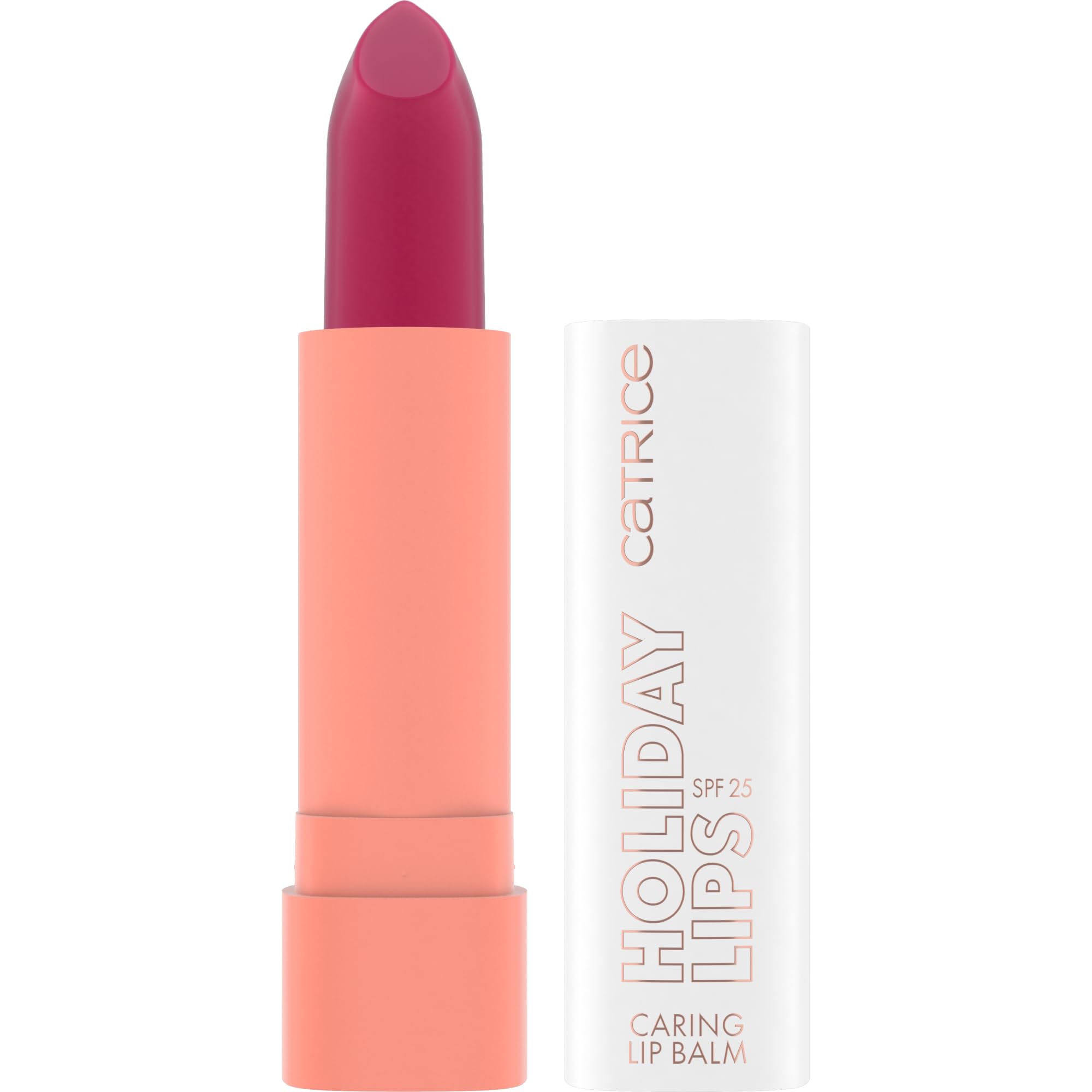 Catrice Holiday Lips Balsamo Labbra con SPF, curativo, protettivo, traslucida (3.5g)
