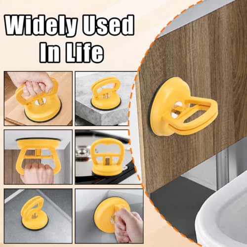 Image of Dent Puller,Powerful Car Dent Puller,Powerful Suction Dent Removal Kit for Cars,with Mini and Big,Dent Remover Tool for Car Dent Repair (2 Yellow + 2 Orange)