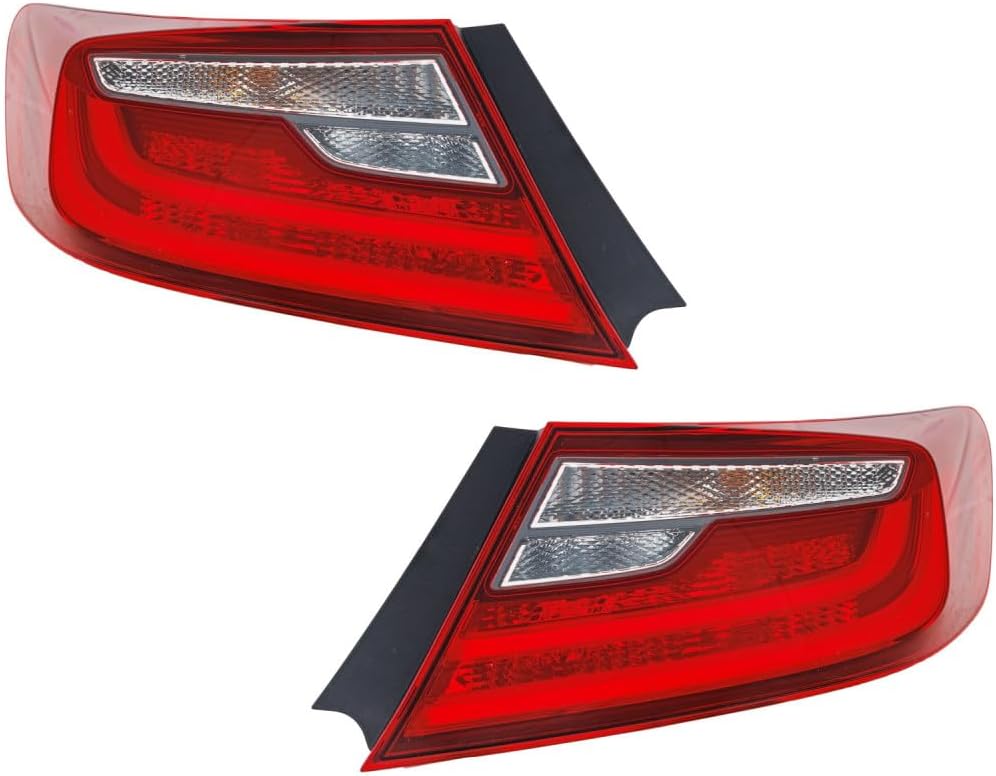 For Honda Accord Coupe 2016 2017 Tail Light Assembly Passenger Side For HO2801192 | 33500-T3L-A11