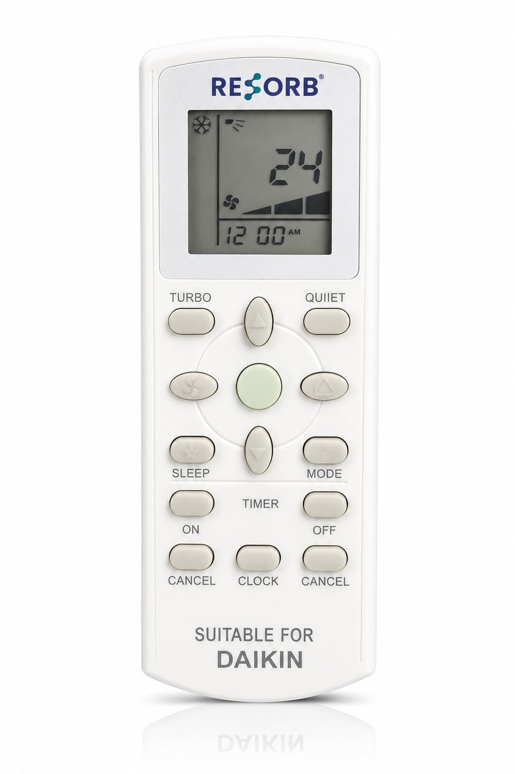 AC Remote Compatible with Daikin ECGS01 Split, Window & Cassette Air Conditioner, Turbo, Sleep, Timer & Fan Control Functions, White – RE 146-image-15