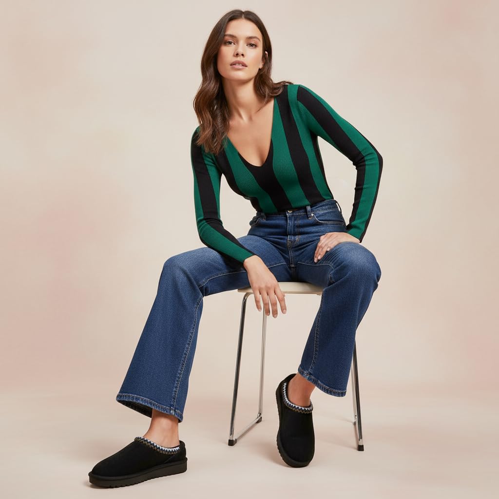 CUSHIONAIRE Keto Womens Slippers Slip-On Suede Mule Slipper - Cozy & Stylish, Memory Foam & Faux Fur Lining, Wide Widths Available - Image 7