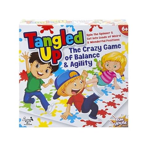 Interactive Tangled Up Jumbo Floor Mat Game Cover