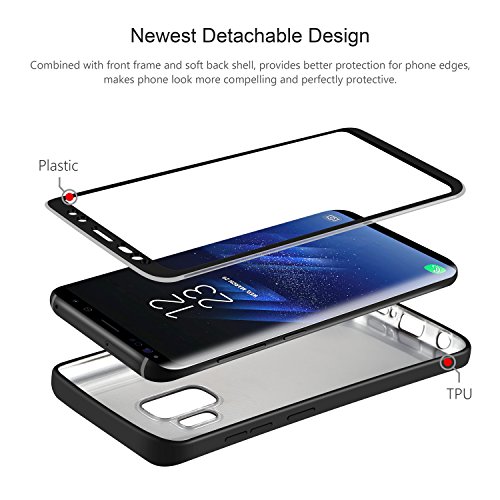 AROYI Cover Galaxy S9 Nero Custodia Samsung Galaxy...