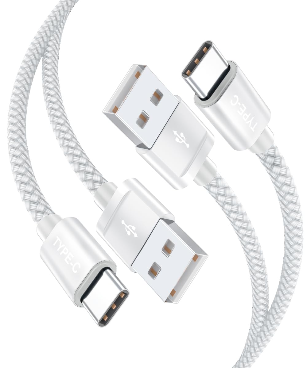 BASESAILORCharger Cable for AirPods Pro 3 4/4th Generation 2M/2Pack,USB to USB C Cable,Type C Charging Lead for Apple AirPods Max 2024 Headphone (Charge Only),AirPods Pro 2nd Gen 2023,iPhone 17 16 15Global Recycled StandardGlobal Recycled StandardGlobal Recycled Standard