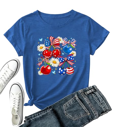 Image of 4th of July Floral American Flag Tank Top for Women Patriotic Sleeveless Apparel