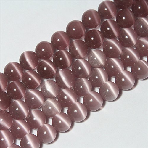 Shg Store 4Mm Round Purple Cat Eye Beads Strand 15 Inch Jewelry Handmade Diy Beads #TOP4