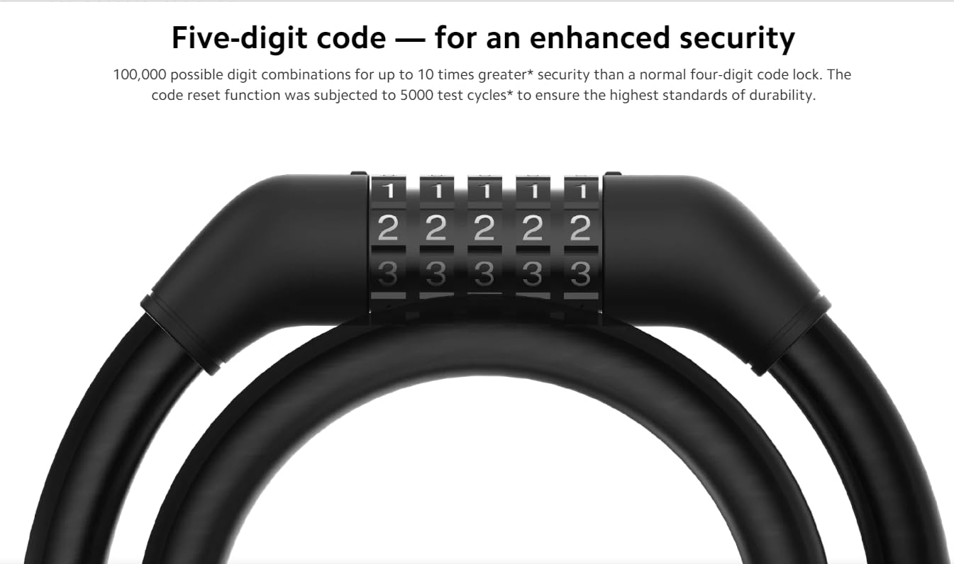 Xiaomi Electric Scooter Cable Lock