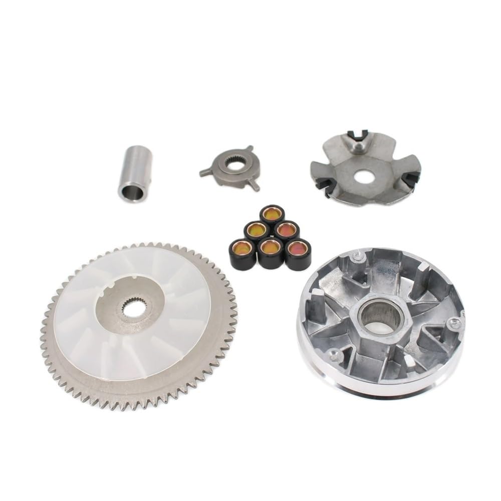 Misura for GY6 49cc 50cc Scooter Ciclomotore Kit Variatore Completo Frizione Anteriore Puleggia con Rulli pesi 139QMB 139QMA