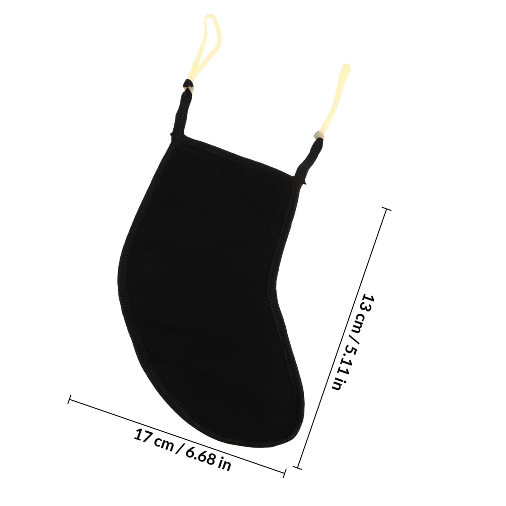 GARVALON Soporte para Violín Almohadilla de Barbilla Negra de Algodón Suave y Diseño Compacto para Práctica Diaria y Comodidad al Tocar el Violín Estilo Aleatorio