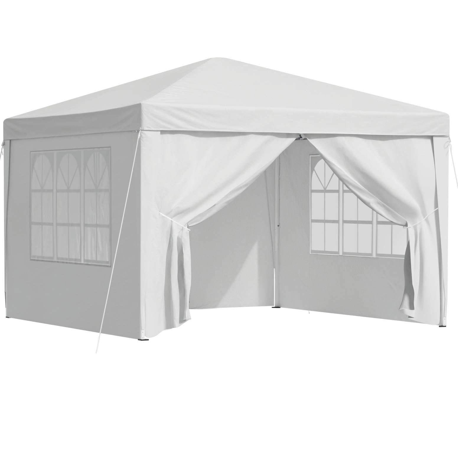 Instahut Gazebo 3x3 Outdoor Marquee Gazebos Wedding Party Camping Tent 4 Wall Panels