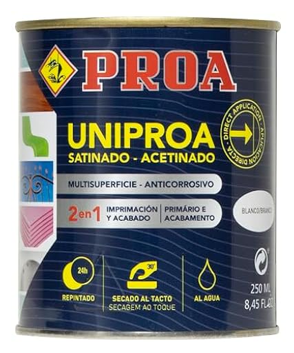 Uniproa al agua. Imprimación multiadherente todoterreno. Blanco. 250 ML. | Ya disponible en tu tienda friki favorita! En mundofriki.es!