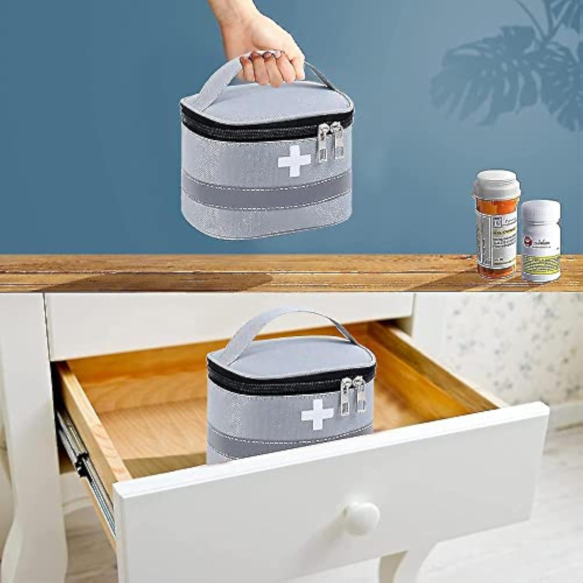 First Aid Kit Empty Medical Storage Bag