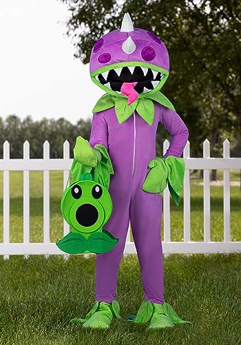 Disfraz Plants vs Zombies Chomper para niños talla M miniatura 3