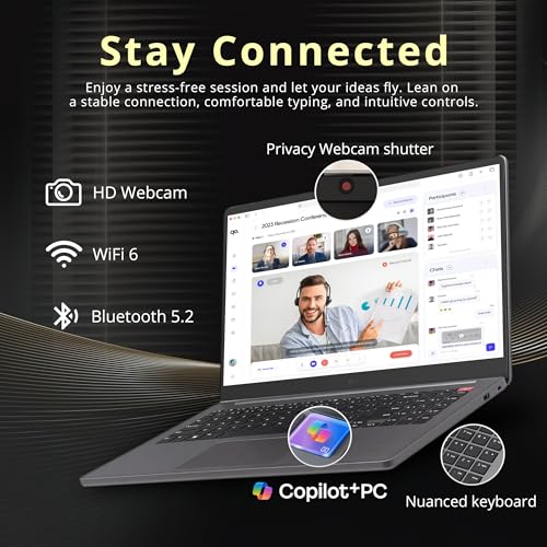 Image of LG Gram 15.6 inch FHD Business Laptop, Intel Core i5-1334U, 16GB RAM, 1.16TB Storage (1TB SSD+160GB Docking Station Set), Intel Iris Xe Graphics, Numeric Keypad, HD Webcam, Wi-Fi 6, Win 11, Titan Silver