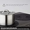 Lazy K Induction Cooktop Mat - Silicone Fiberglass Scratch Protector - for Magnetic Stove - Non Slip Pads to Prevent Pots from Sliding During Cooking_ Black (6.2inches) #5