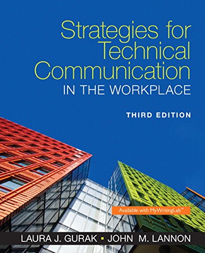 Strategies for Technical Communication in the W... 0133942740 Book Cover