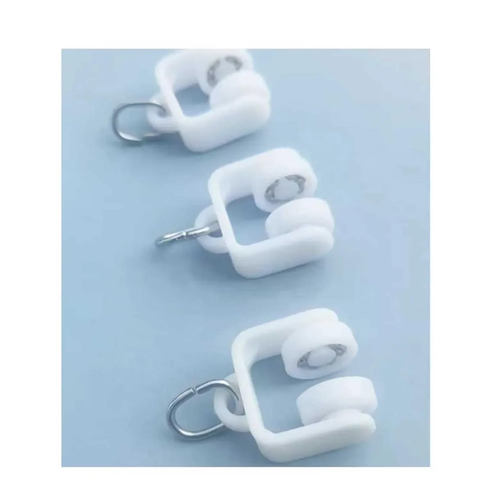 Ruedas para Riel de Cortina Accesorios for barra de cortina con rueda riel