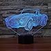 Produktbild 3D Nachtlicht 7 Farbwechsel Vision Sportwagen Form Licht LED Schlaf Kreative Schlafzimmer Dekor Fahrzeug Tischlampe Geschenke