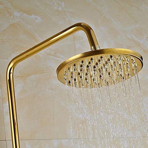 Ensemble de douche poli à la main pour éliminer le calcaire incrusté