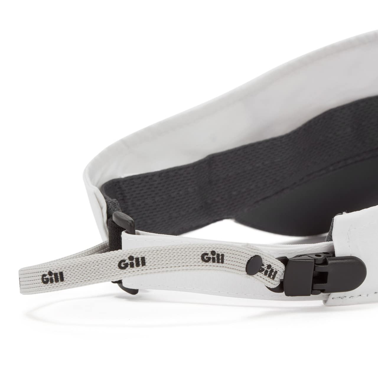 Gill - Visière Regatta - Séchage Rapide avec Protection Solaire UV 50+ pour Adultes Unisexes Blanc Taille Unique
