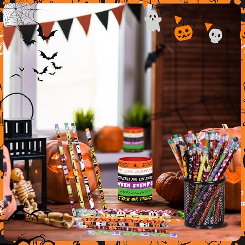 Set 48 Lápices Halloween y Pulseras de Silicona miniatura 6