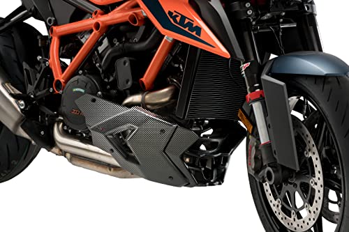 Carénage inférieur aérodynamique Puig 20428C pour la protection du moteur de moto