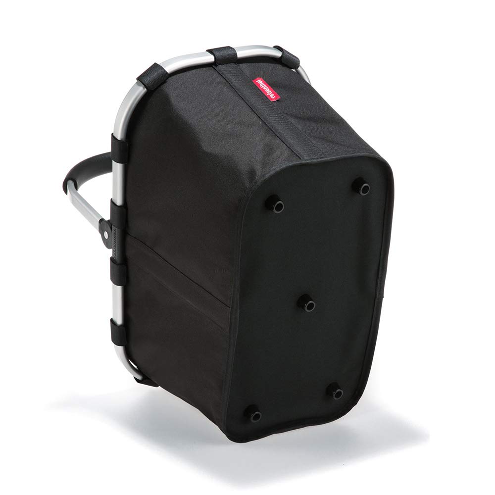 Set aus reisenthel carrybag BK + reisenthel coolerbag UH, Einkaufskorb mit passender Kühltasche, Black + Twist Silver