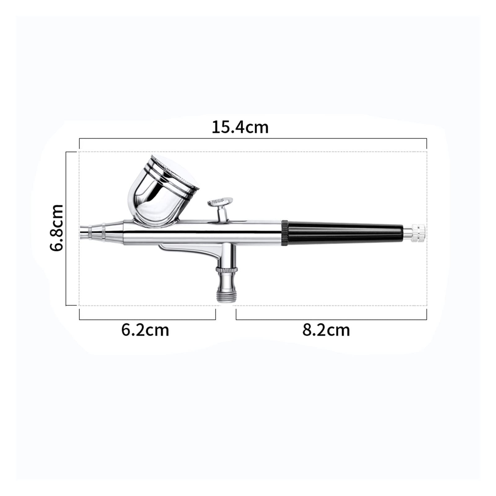 Pulvérisateur de Peinture Aérographe Pistolet à Peinture Stylo pour Fond de Teint Maquillage Art Design Dessin Voyage Beauté Artisanat Voiture Maison Bricolage pour Clôture, Armoire, Peinture à la m