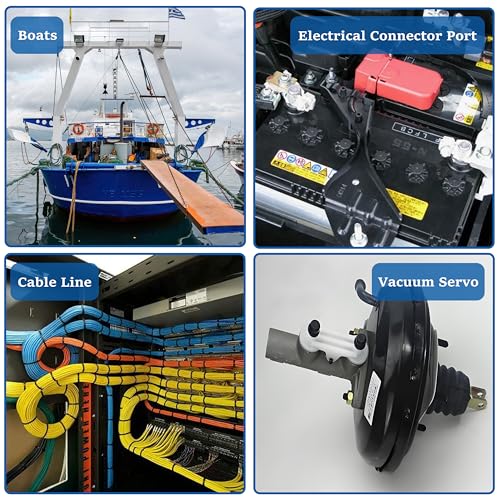 Image of Automotive Dielectric Silicone Grease 50g Electrical Terminal Lubricant Battery Connector Protect Components Waterproof Anti Corrosion Rust for Marine Car Wire Connect Plugs Ports Vacuum Servo
