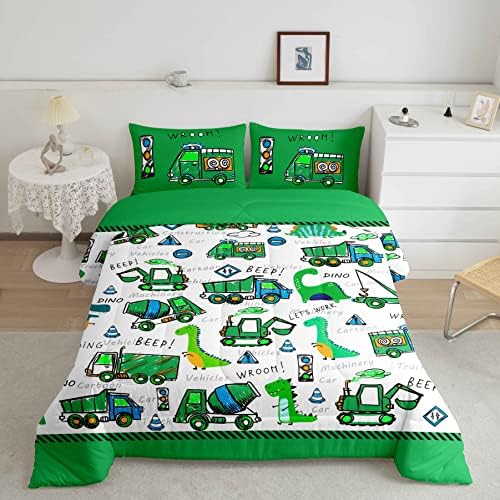 Loussiesd Gaming Comforter for Boys Teen Video Game Bedding Set for Kids Gamer Comforter for All Season Gamepad Home Decor for Comforter Set Single,1 Comforter with 1 Pillowcase Blue Black Grey