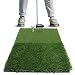 Rukket Golf Hitting Grass Mat | Realistic Fairway & Rough | Portable Driving, Chipping, Training Aids, Equipment for Residential Backyard & Indoor Practice with Rubber Tee & Balls (Twin-Turf XL)