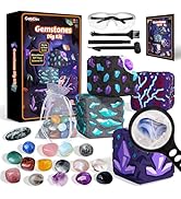 GobiDex Gemstones Dig Kit for Kids, Excavate 16 Real Gemstones, STEM Science Toy, Archaeology & G...