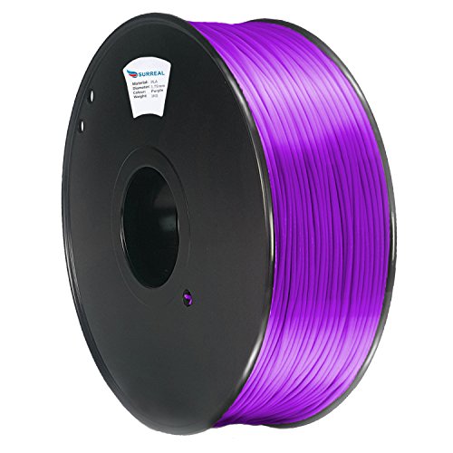 Surreal Pure - Filamento para impresora 3D ABS, 1,75 mm, bobina de 1 kg, color morado